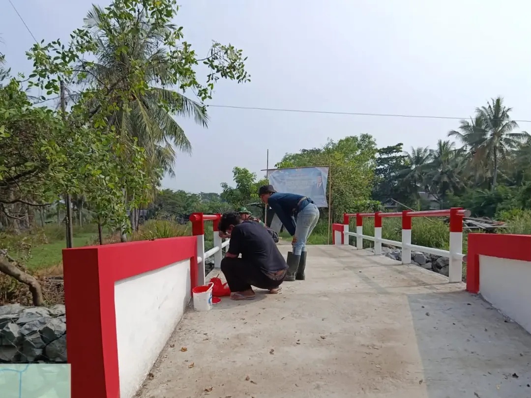 Jembatan Program Presiden Hadir di Muara Gembong, Warga Kini Lebih Mudah Beraktivitas