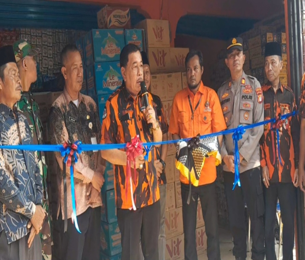 Ketua MPC Pemuda Pancasila Kabupaten Bekasi Resmi Membuka Koperasi Konsumen Pemuda Pancasila