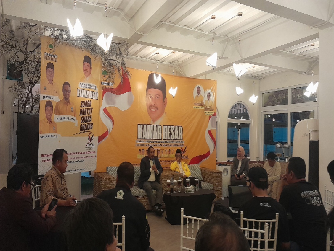 VOKASI dan Kamar Besar Gelar Diskusi Publik Bahas Sumber Informasi untuk Solusi Masyarakat Bekasi