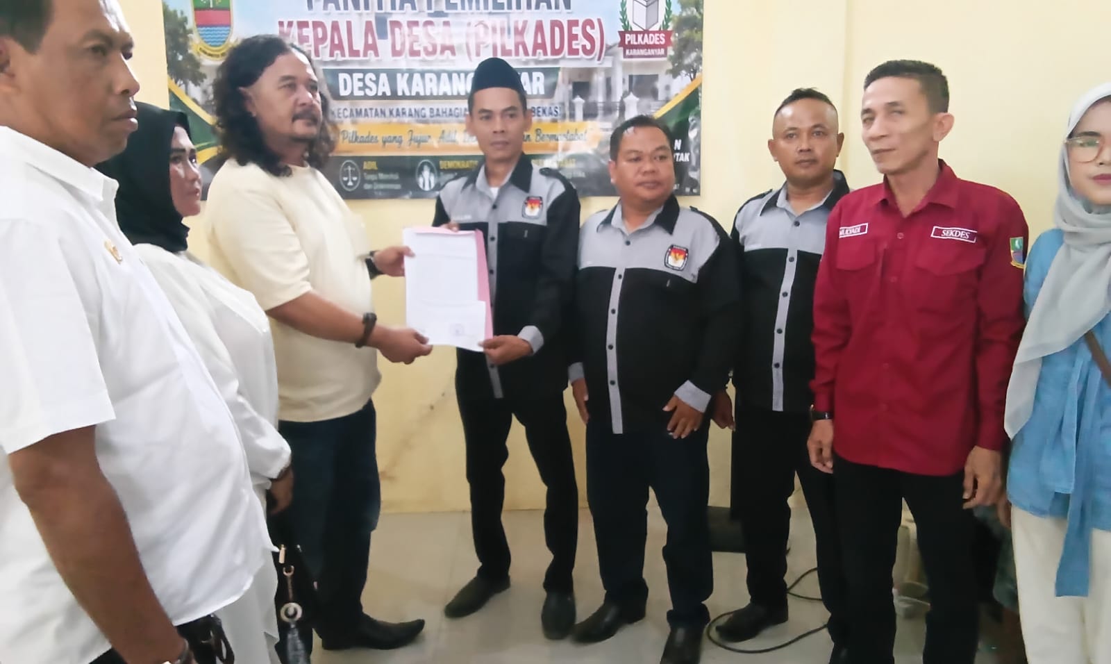 Pembukaan Pendaftaran Hari Pertama Pilkades Karanganyar 2026: Dua Pendaftar Resmi Serahkan Dokumen
