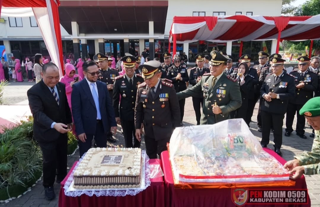 Dandim 0509/Kabupaten Bekasi Ucapan Selamat Hari Bhayangkara ke-80