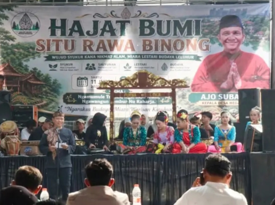 Pelestarian Budaya, Sekda Kabupaten Bekasi Hadiri Hajat Bumi Situ Rawa Binong