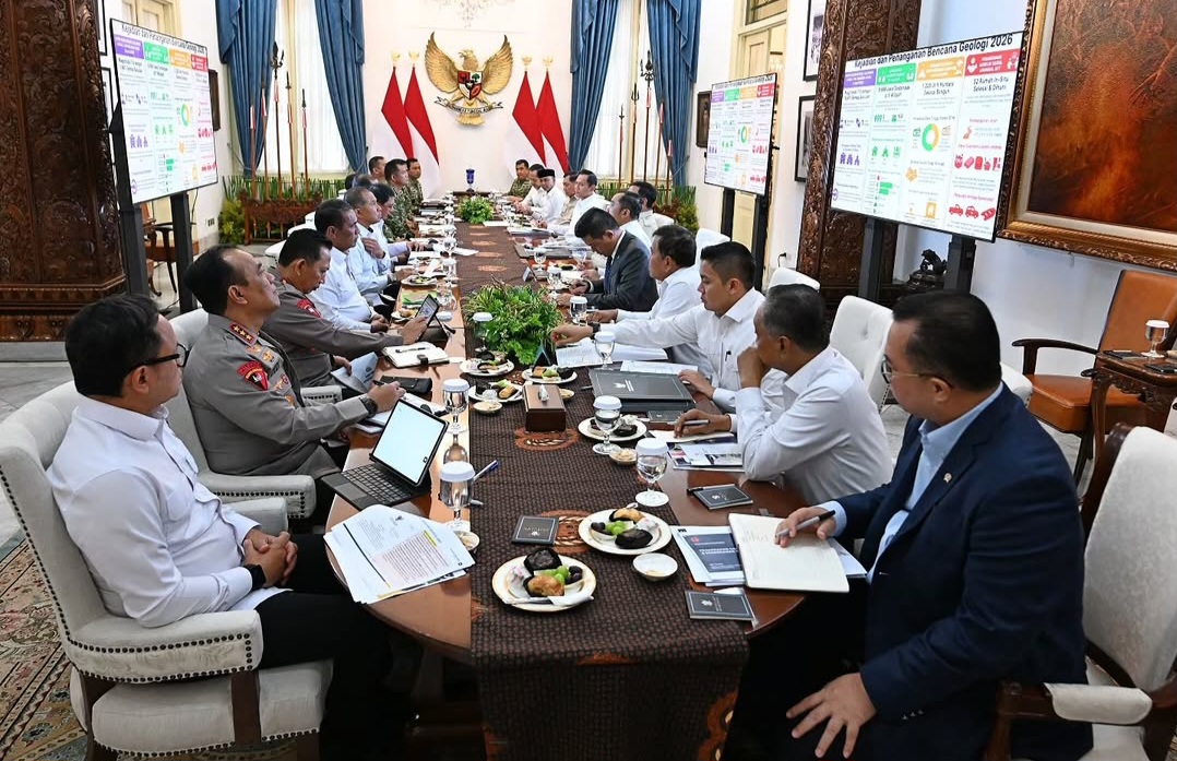 Presiden Prabowo Subianto Rapat Kerja Terbatas Dengan Kabinet Merah Putih Bahas Fenomena El Nino