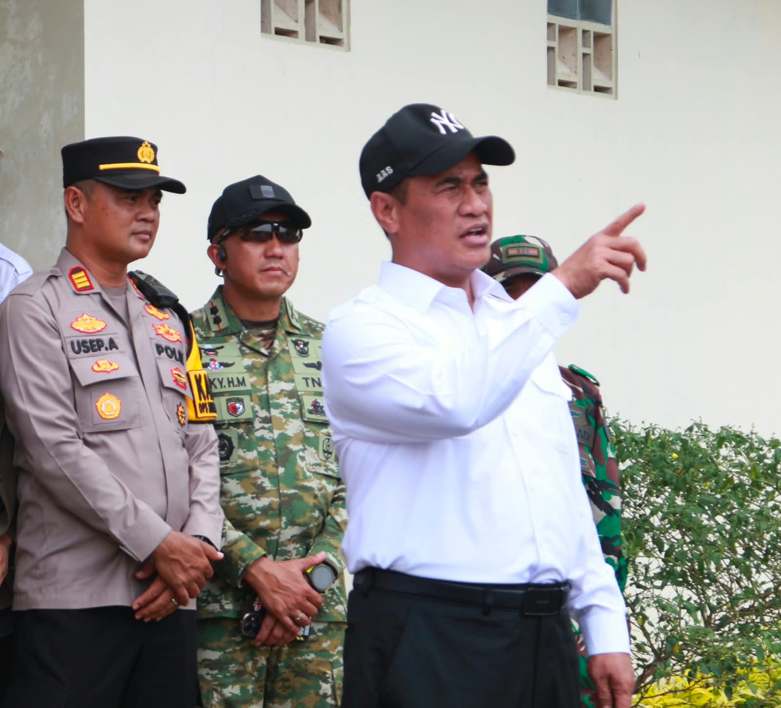 Mentan RI Kunjungan ke Lahan Garuda Yaksa di Setu Bekasi