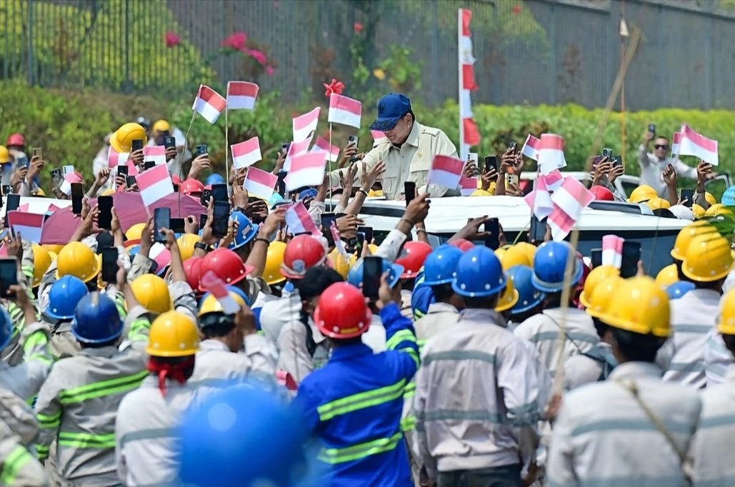Presiden Prabowo Resmikan Peletakan Batu Pertama 11 Proyek di Kawasan IWIP Maluku